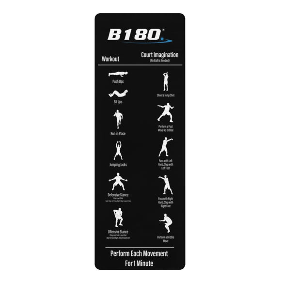 B180 Court Imagination Exercise Mat - B180 Basketball 