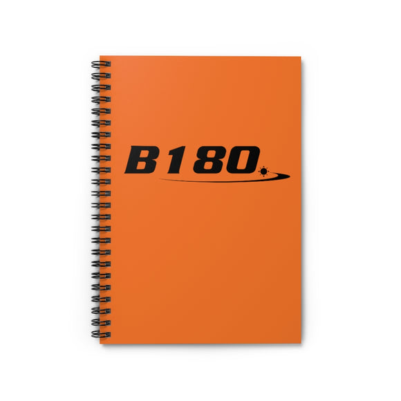 B180 New Idea Notebook- Orange - B180 Basketball 