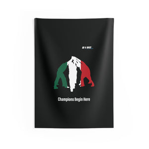 B180 Teamwork and Togetherness Sportswear Indoor Wall Tapestry