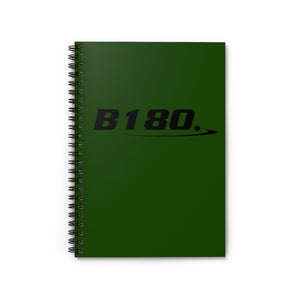 B180 New Idea Notebook- Green - B180 Basketball 