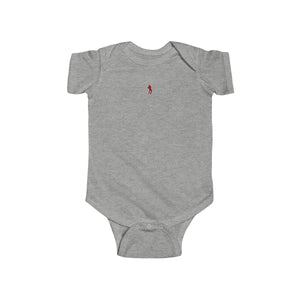 B180 Girls Infant Scoop Finish Short Sleeve Bodysuit
