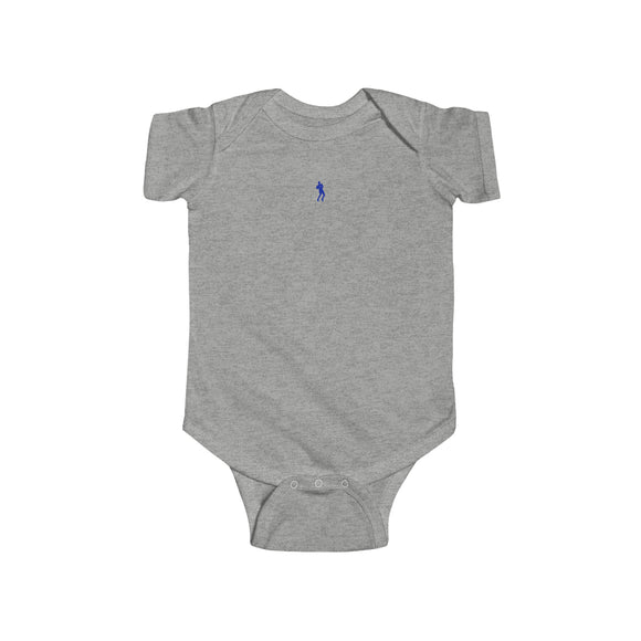 B180 Girls Infant Scoop Finish Short Sleeve Bodysuit