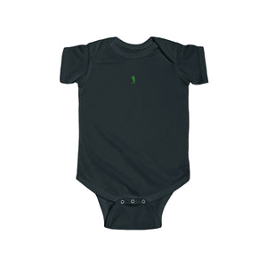 B180 Girls Infant Scoop Finish Short Sleeve Bodysuit