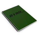 B180 New Idea Notebook- Green - B180 Basketball 