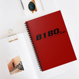 B180 New Idea Notebook- Red - B180 Basketball 