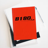 B180 Next Author Athlete Journal - Red - B180 Basketball 