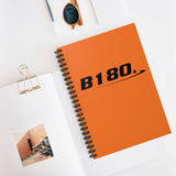 B180 New Idea Notebook- Orange - B180 Basketball 