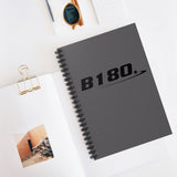B180 New Idea Notebook- Gray - B180 Basketball 