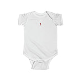 B180 Boys Infant Scoop Finish Short Sleeve Bodysuit