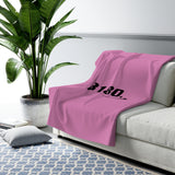 B180 Fleece Blanket-Pink - B180 Basketball 