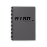 B180 New Idea Notebook- Gray - B180 Basketball 