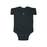B180 Boys Infant Scoop Finish Short Sleeve Bodysuit