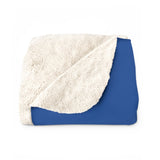 B180 Fleece Blanket- Blue - B180 Basketball 