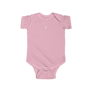 B180 Girls Infant Scoop Finish Short Sleeve Bodysuit