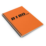 B180 New Idea Notebook- Orange - B180 Basketball 