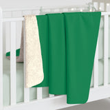 B180 Fleece Blanket-Green - B180 Basketball 